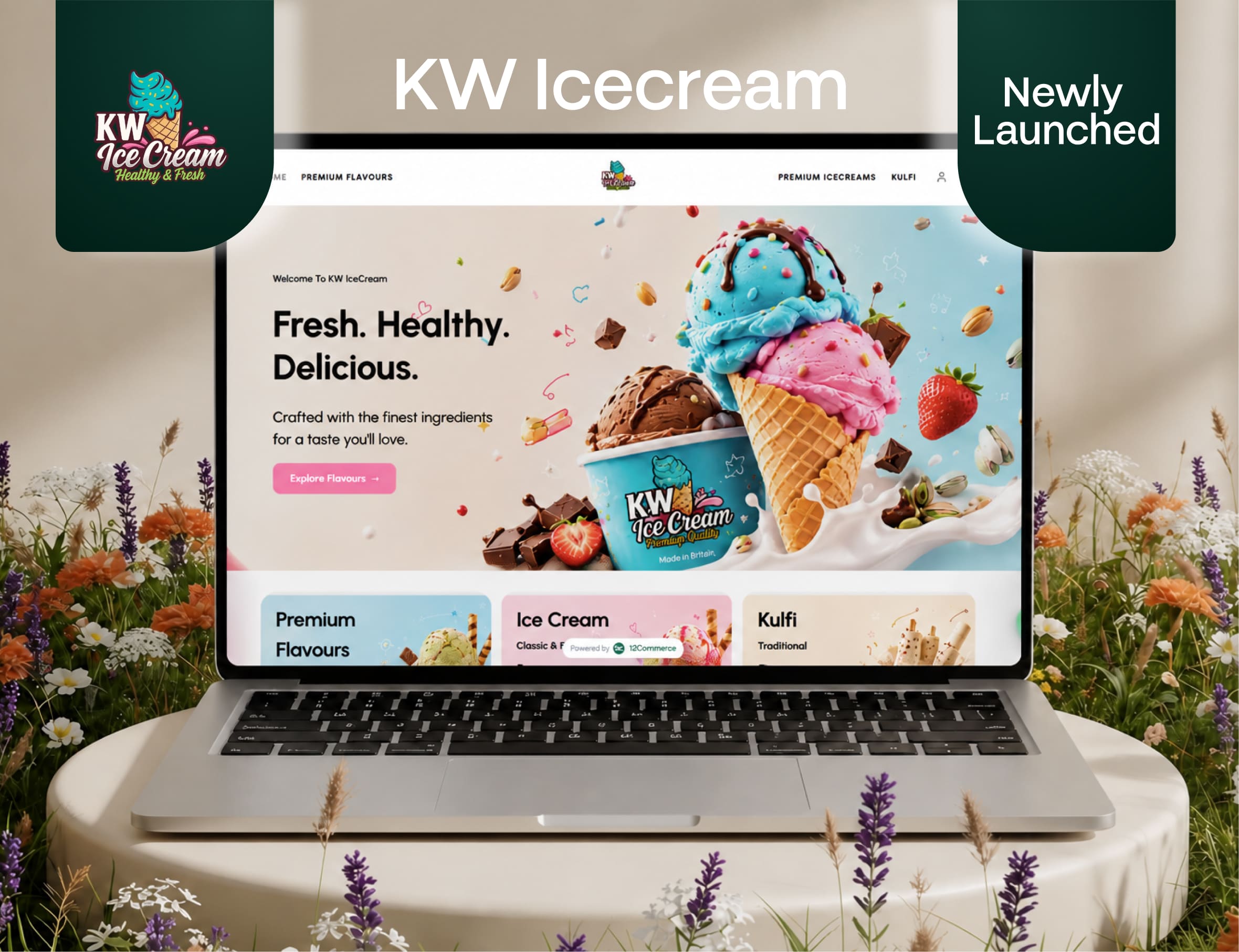 kwicecream portfolio preview