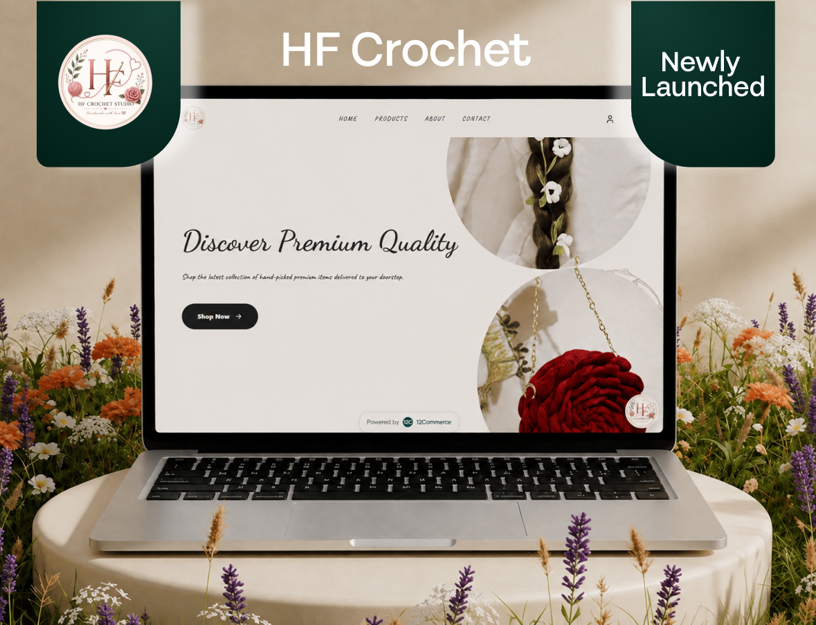 Hafsa Artist and craft shop portfolio preview
