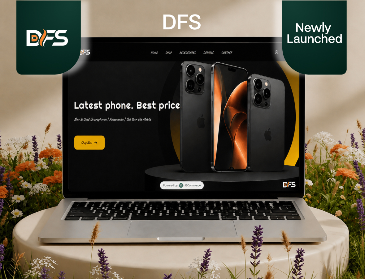 DFS Mobile Mart portfolio preview