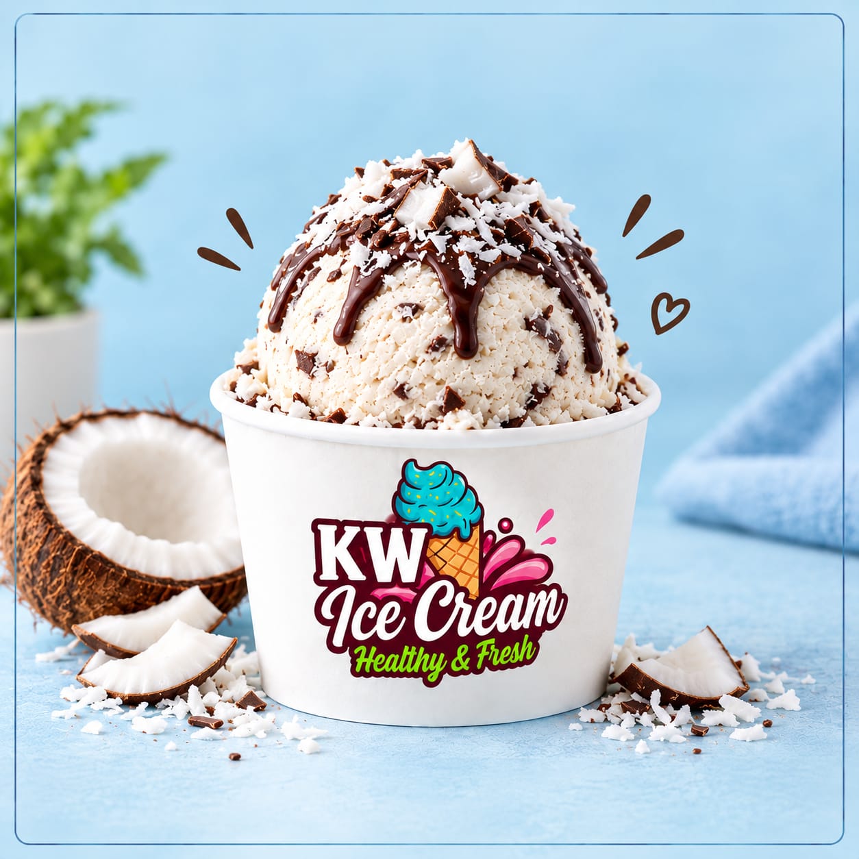 Bounty Ice Cream – 10 Liter Box