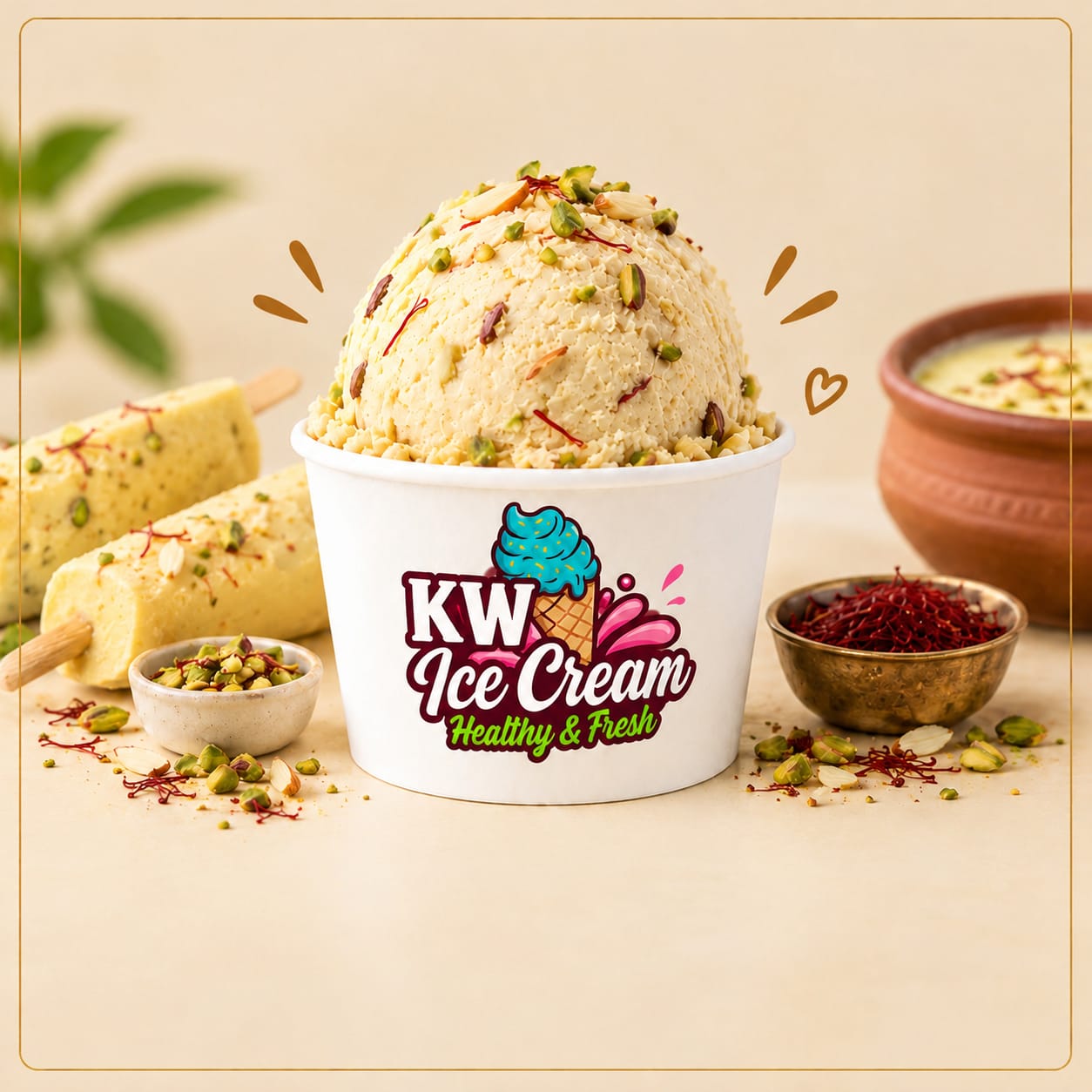 Kulfa Ice Cream - 10 Litre Box